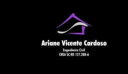 Arquiteta e Engenheira Civil Ariane Vicente Cardoso
